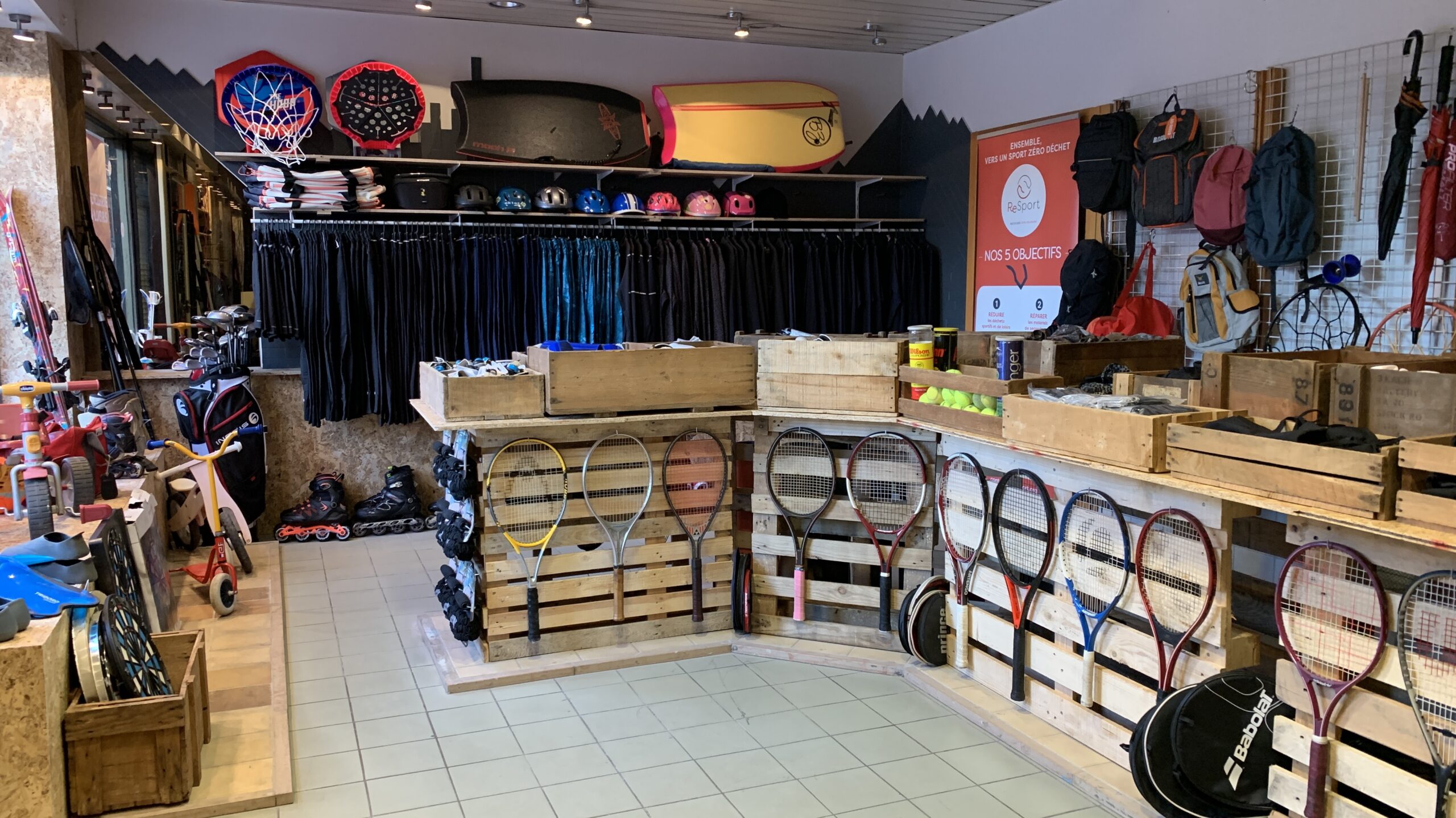 boutique solidaire ReSport à Faches-Thumesnil
